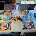 table coquillage et crustacés