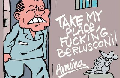 Take my place, fucking Berlusconi ! - par Luz - 4 août 2013