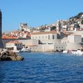 Croisière d'hiver en Dalmatie du 11 au 18 février. Jeudi 16 février, de Dubrovnik vers Vodice. Visit of Dubrovnik old harbour