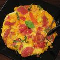 Tortilla aux saveurs d'Italie