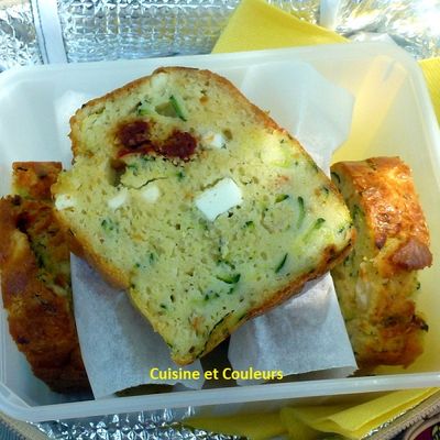 Cake courgettes/féta