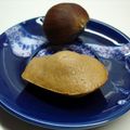 Madeleines aux châtaignes