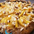 Tarte Rustique aux Pommes et aux Amandes