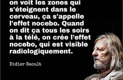 L'effet Nocebo, Professeur Didier Raoult.