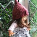 Bonnet de lutin pour Nanette / Pixie hat for Nanette