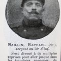 Soldat Raphael Baillin 72e RI