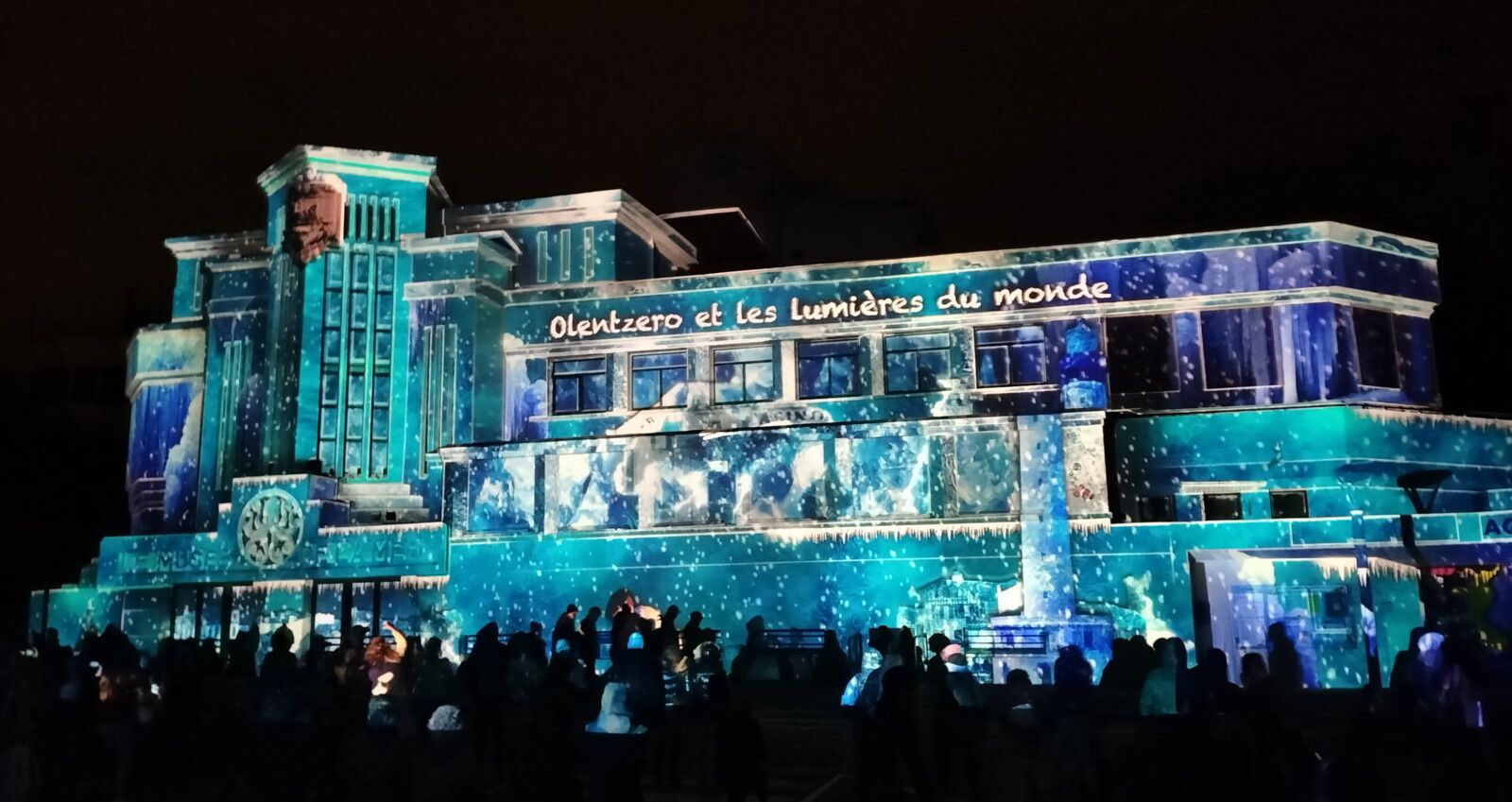 Biarritz, Biarritz en lumière 2024, L'Aquarium, Olentzero et les lumières du monde.... (64)