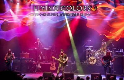  FLYING COLORS - Live DVD / Blu-Ray - « Second Flight : Live At The Z7 » ( French Review) + Official Video Trailer