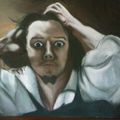Autoportrait d'après Courbet