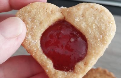 Sablés de la saint valentin