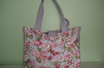 SAC cabas Fées des Roses