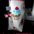 Cup cake en trousse de toilette...