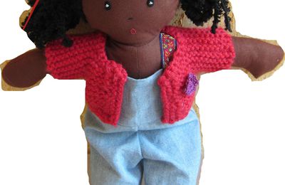 La poupée africaine en tissu : Touty