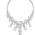 A diamond and  cultured pearl necklace, by Van Cleef & Arpels 