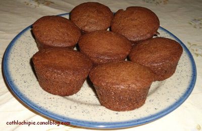 Muffins tout chocolat