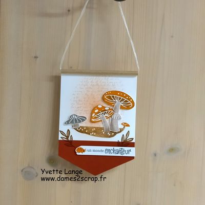 Fanions et cartes champignon