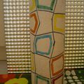 Vase coloré 1960