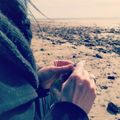 Tricot à la plage...