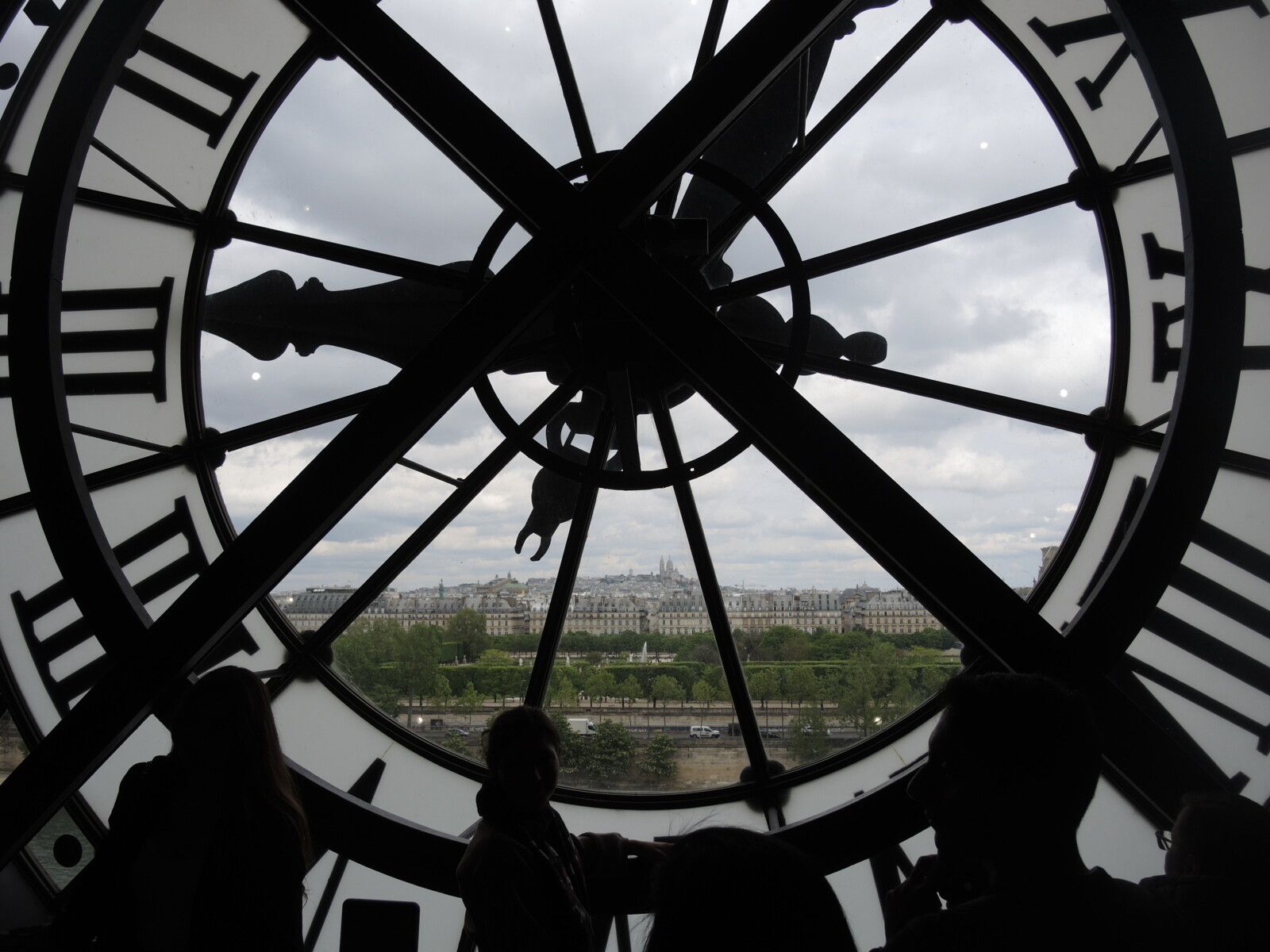 Paris, musée d'Orsay, grande horloge. (75)