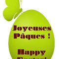 Joyeuses fêtes de Pâques !