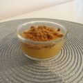 Compote pomme poire vanille crumble spéculos