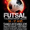 Tournoi "Futsal" inter villes, avec les jeunes de Sorigny samedi 28 février.