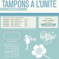 TAMPONS A l'unite grande nouveauté chez STAMPIN