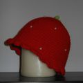 Bonnet Fraise pour bébé