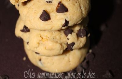Cookies au beurre de cacahuètes et pépites de chocolat
