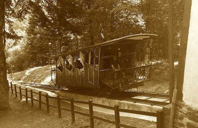 Ballades de vacances. Le funiculaire du Capucin.