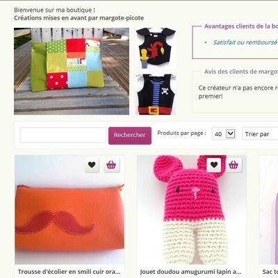 Ma boutique sur A little Market