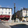 Fontaine à Vidauban dans le Var