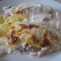 endives au jambon de ce midi ( REGIME)