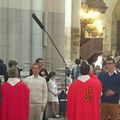 Dimanche de Pentecôte, confirmation des adultes à la Cathédrale de Nantes