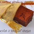 Ma participation au Concours "Mon meilleur gâteau au chocolat" #2