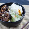 Nouilles Udon aux aubergines caramélisées