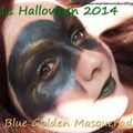 Essais halloween 2014: n°1 blue golden masquerade