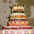 PIECE MONTEE MARIAGE - GATEAU DE BONBONS