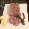 Terrine de jarret à la moutarde et au persil