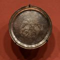 Silver Plates with Flowers Design, Yuan Dynasty (1271-1368)