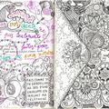  Saccage ce carnet - Fais comme si tu gribouillais au dos d'une enveloppe (wreck this journal - pretend you are doodling)