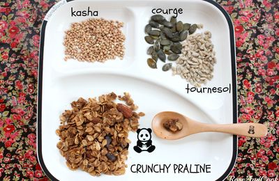 Crunchy praliné chocolat {recette} & ateliers Naturalia