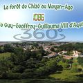 La forêt de Chizé au Moyen-Age ; 1086 mort de Guy-Geoffroy-Guillaume VIII d'Aquitaine