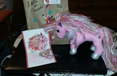 KIRIGAMI CARTE D'ANNIVERSAIRE LICORNE