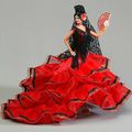 La danseuse de flamenco par Francîne