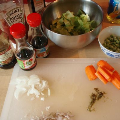 NASI GORENG ou riz sauté aux légumes