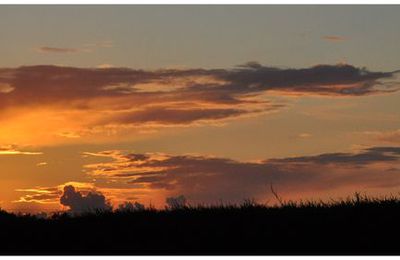 Crépuscule flamboyant