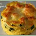 Flans de courgettes