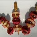 Brochettes de radis