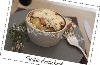 Gratin d'artichaut (5pp)